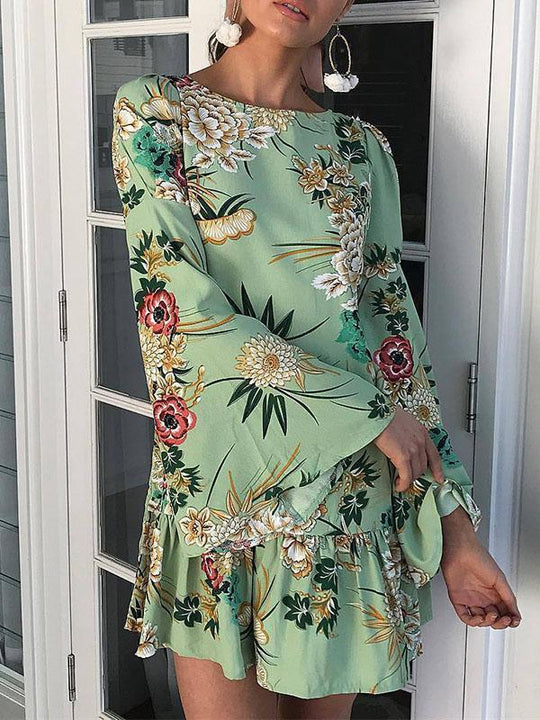 Floral Mini Dress