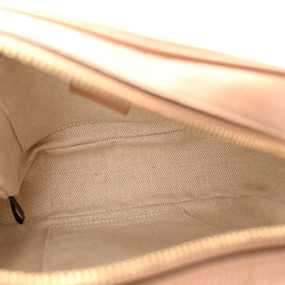 Pebbled Calfskin Small Soho Disco Bag Camelia