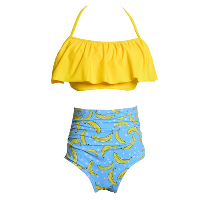 High-Waisted Swimwear Bikini Set For Women
