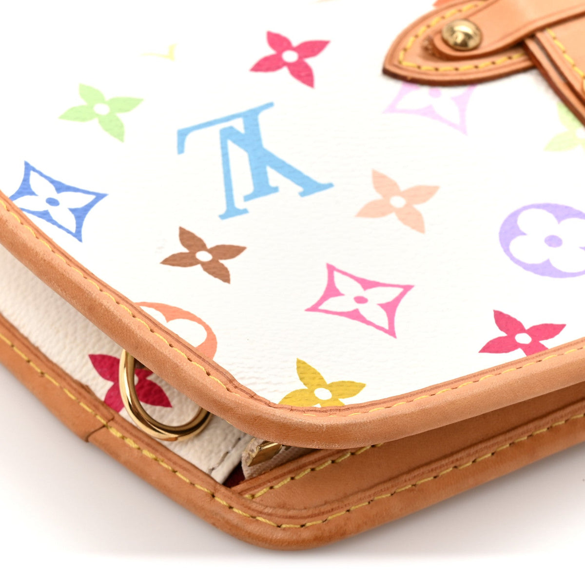 Monogram Multicolor Shirley White