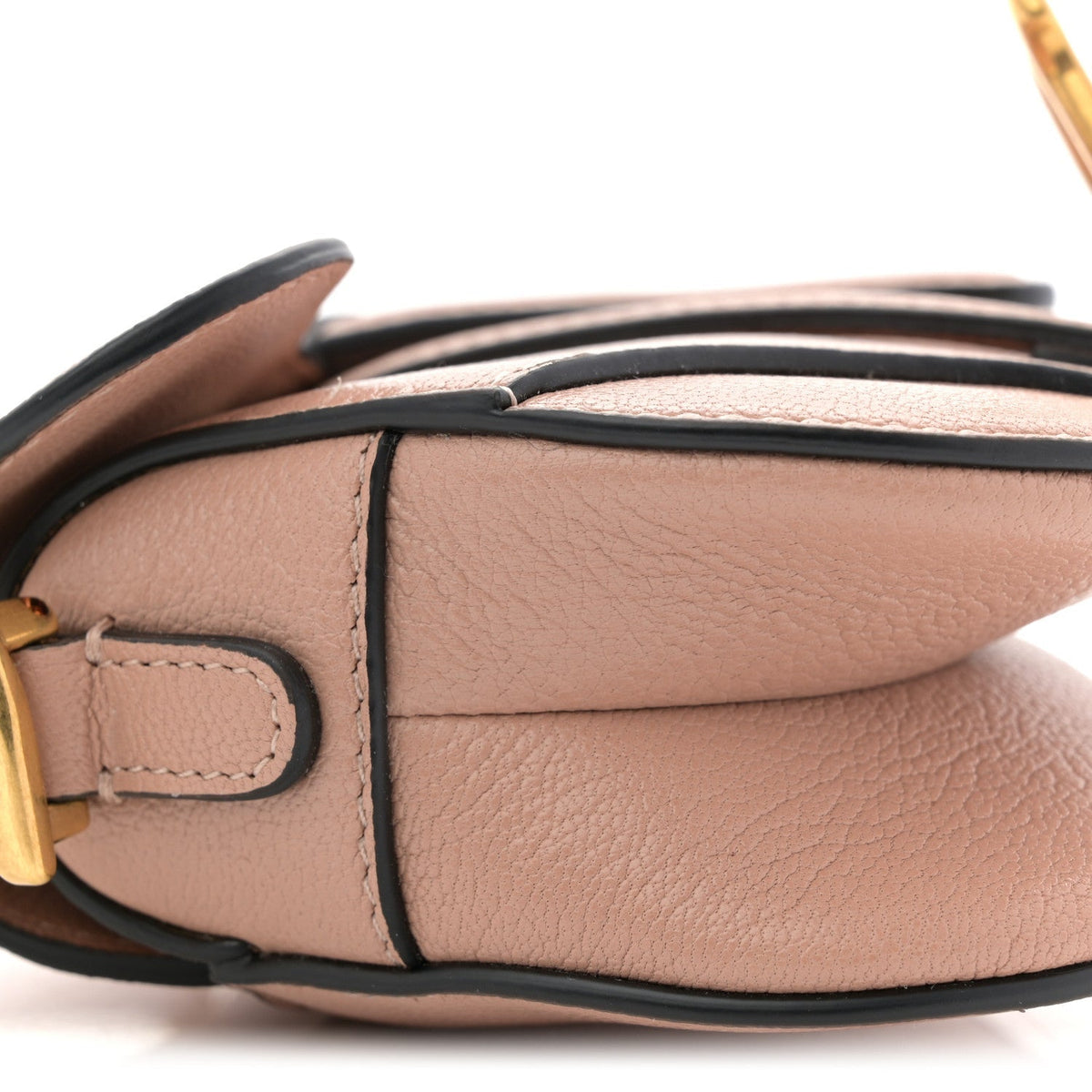 Goatskin Micro Saddle Bag Rose Des Vent