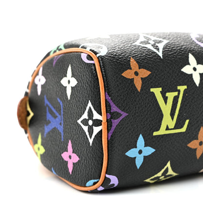 Monogram Multicolor Mini Sac HL Speedy Black