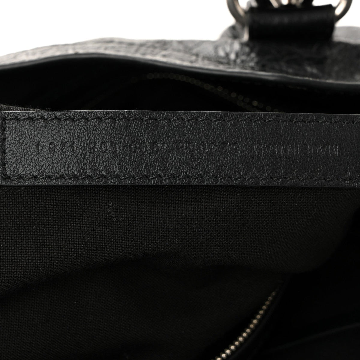Agneau Classic Silver Hardware City Black