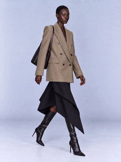 Heidi Double-Breasted Oversized Blazer
