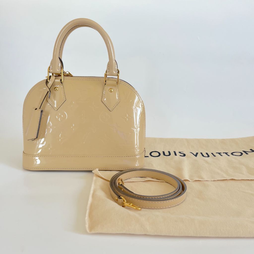 Louis Vuitton vernis monogram alma bb