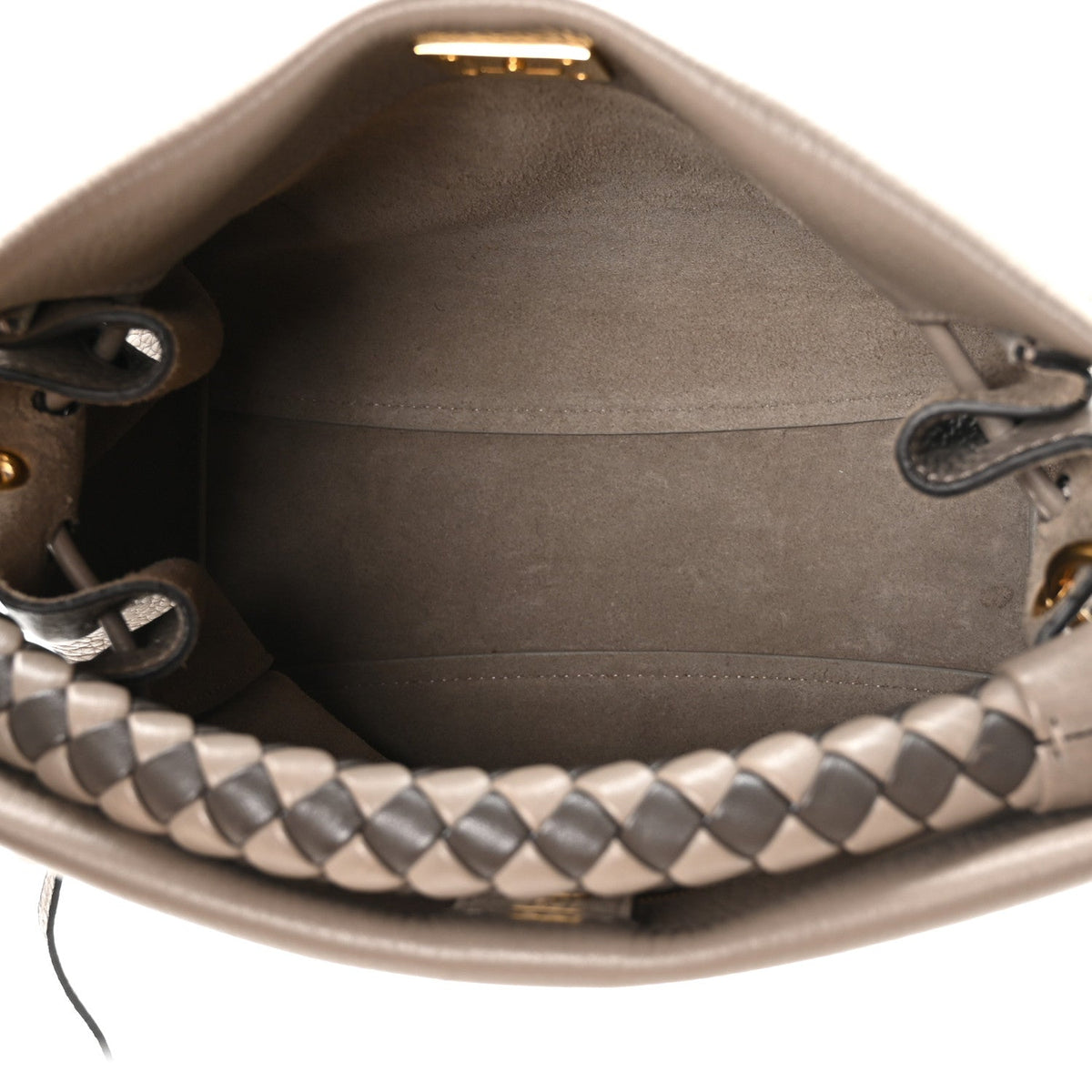 Heavy Grain Small Iris Tote Solid Grey