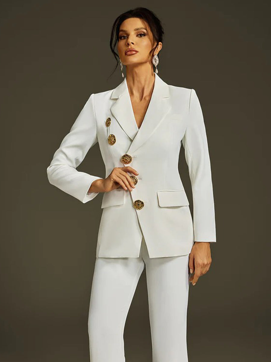 Evelina Set In White