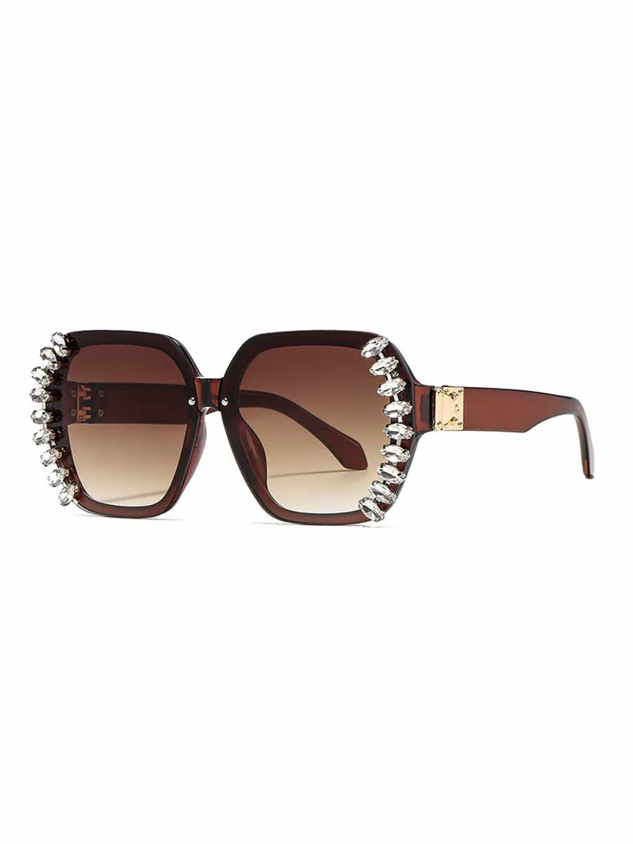 Ophelia Luxurious Diamond-Encrusted Sunglasses