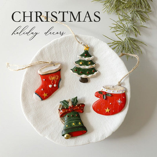 Christmas Wooden Candle Decorations