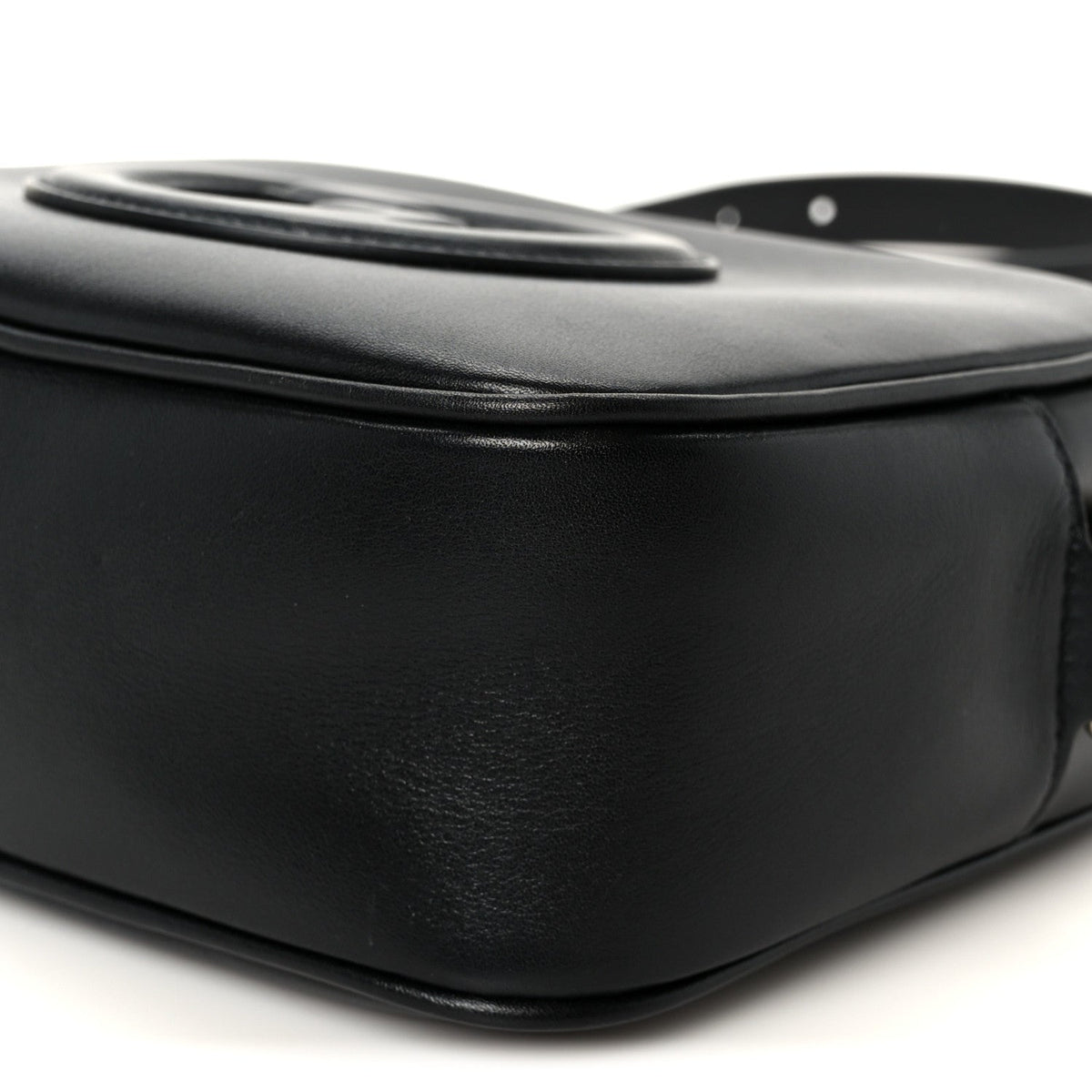 Sweetbread Calfskin Mini Blondie Bag Black