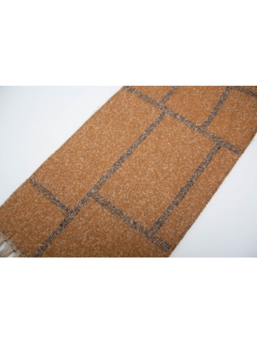 Scarvii - Winter Tassel Plaid Jacquard Scarf