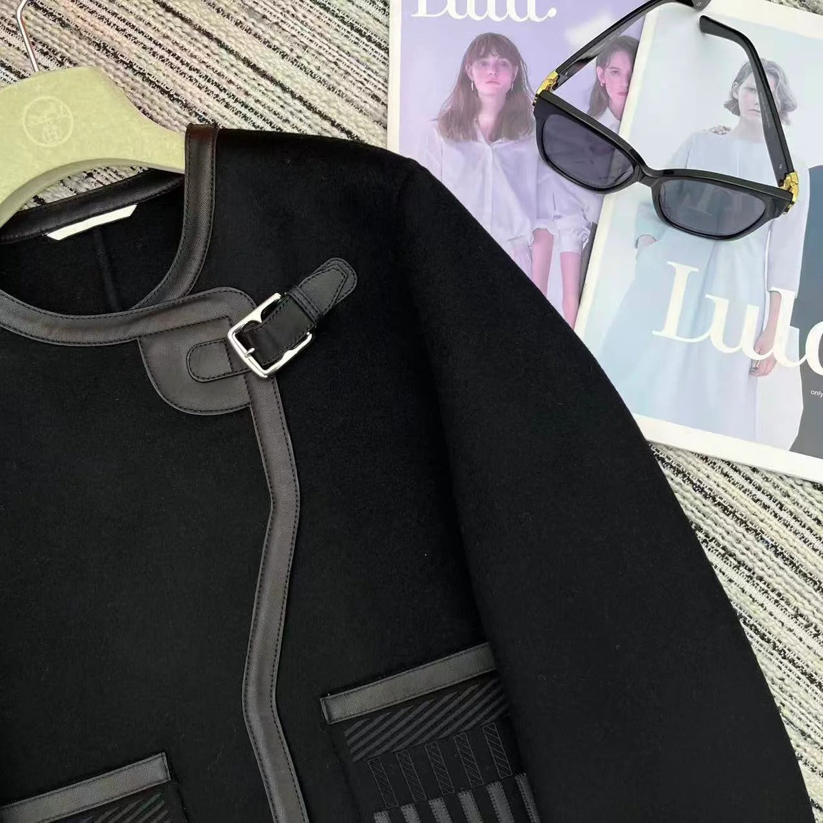 HERMES 25S KNITTED JACKET 053