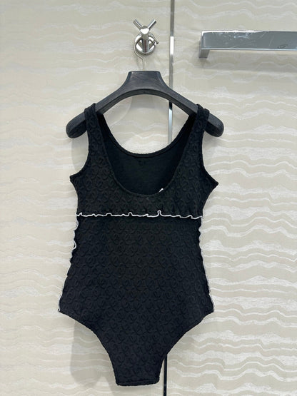 CC One-piece Swimsuit Black Polyamide