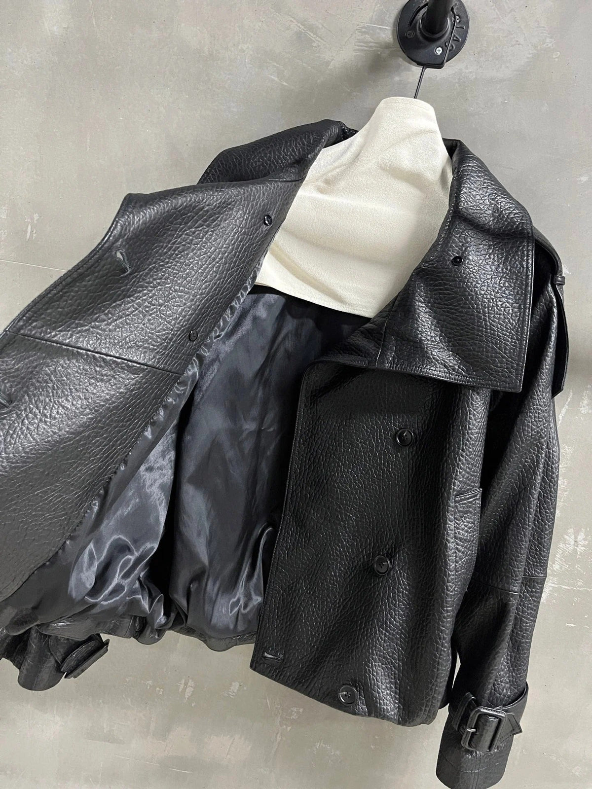 DIOR 25S LEATHER JACKET STYLE 332