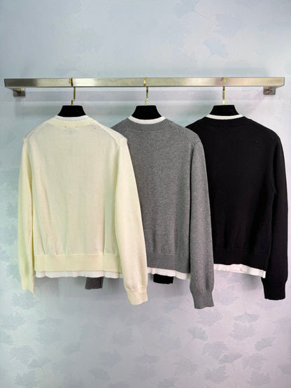 CC 26s Knitted Cardigan Top Wool 345002