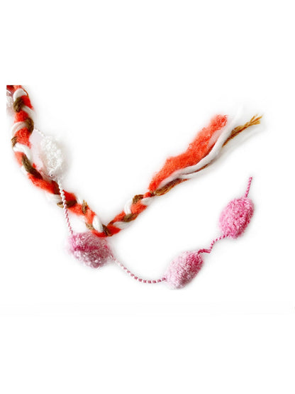 Haila - Cute Tassel Knitted Beanie with Pompom