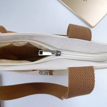 Cosbai - Panda Canvas Tote Bag - Durable &amp; Playful