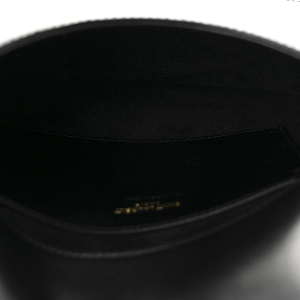 Box Calfskin Voltaire Top Handle Bag Black