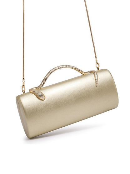 Margot Metal Accessories Leather Bag