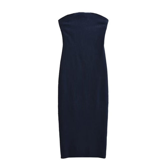 Slimming Denim Tube Dress