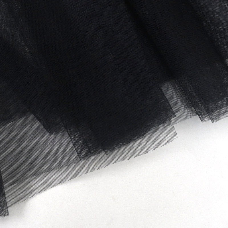 Mesh Inset Skirt