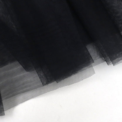 Mesh Inset Skirt