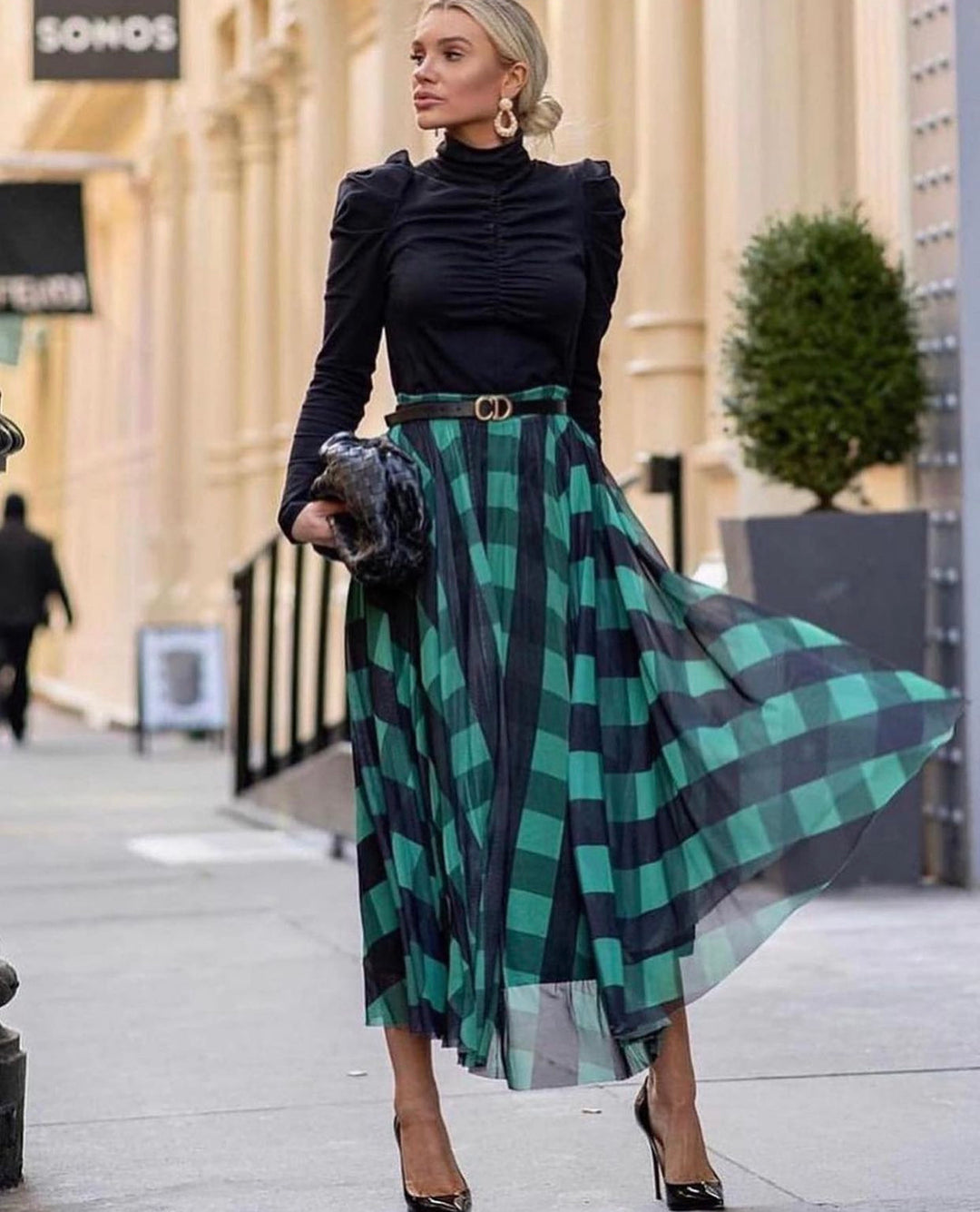 Shona Pleated Skirt