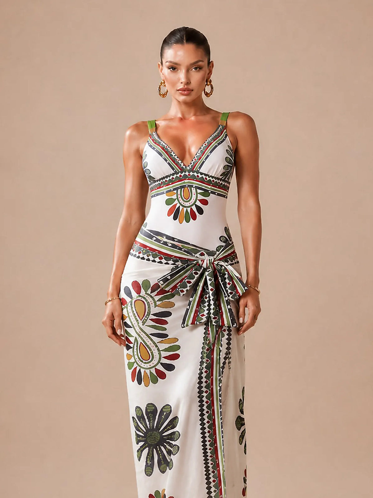 Zoey Printed Swimsuit Set