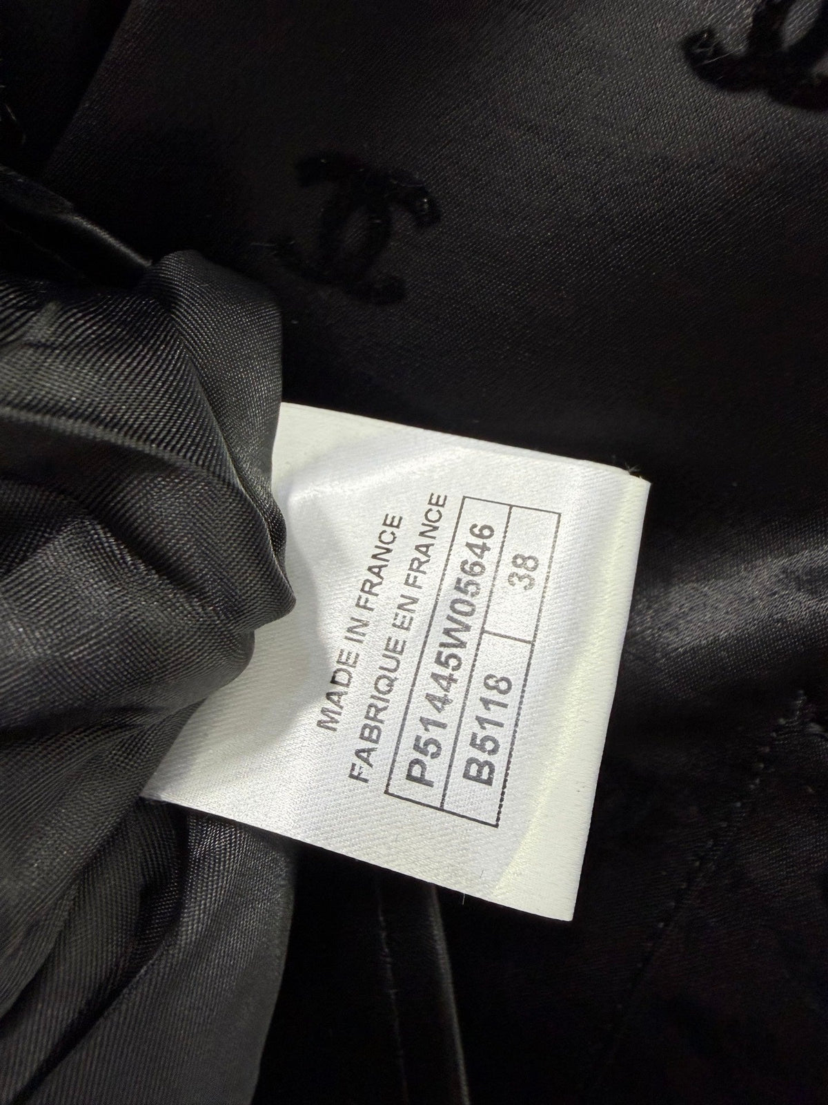 CC 26s Jacket Black Satin 353040