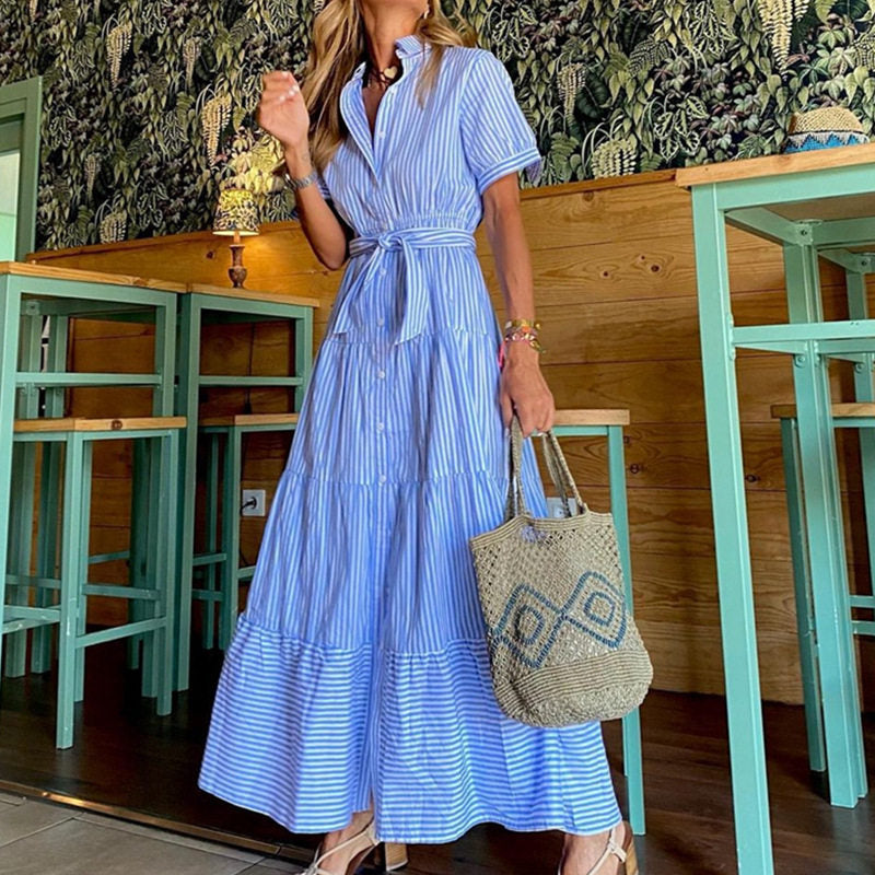 Printed Loose Fit Dress