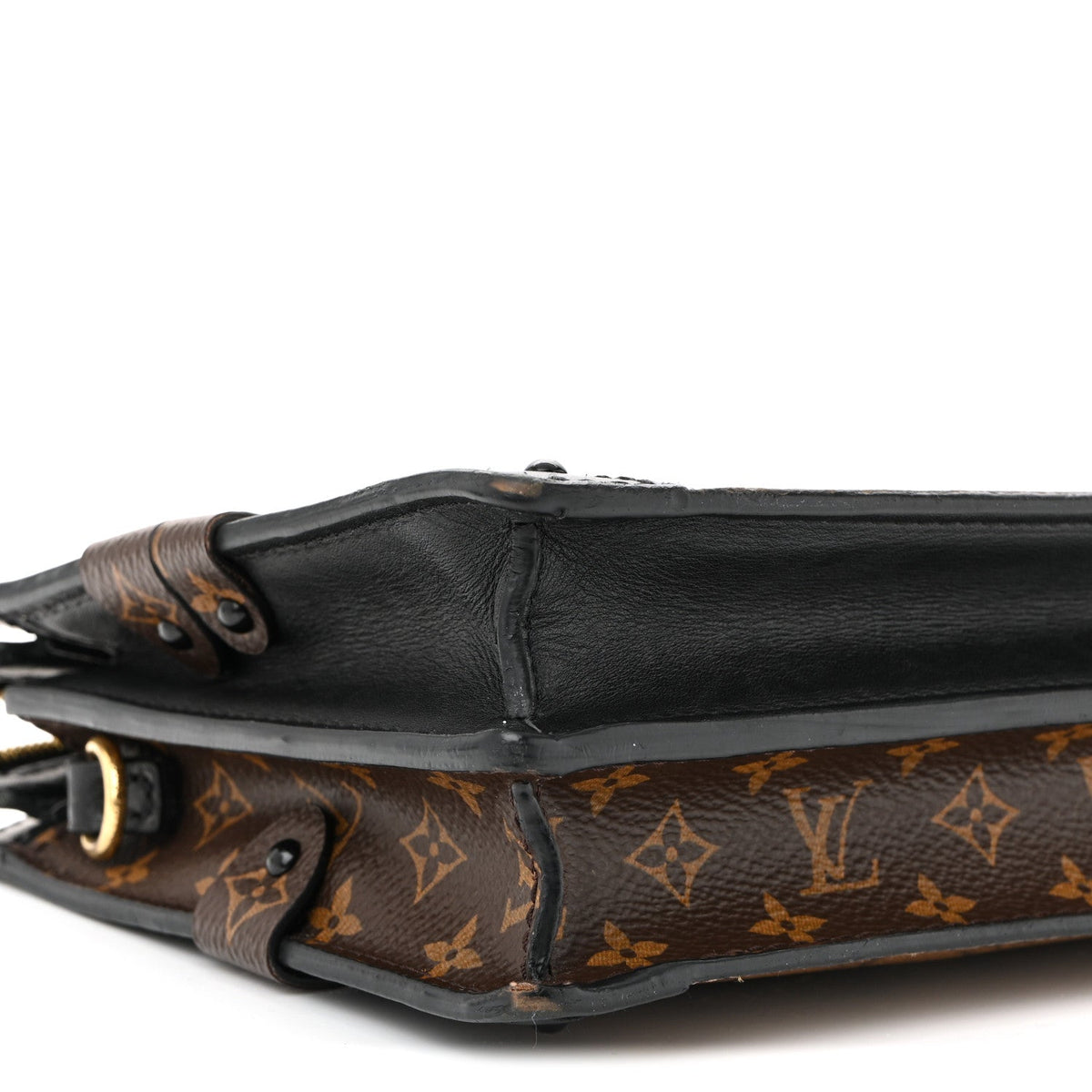 Reverse Monogram Trunk Clutch