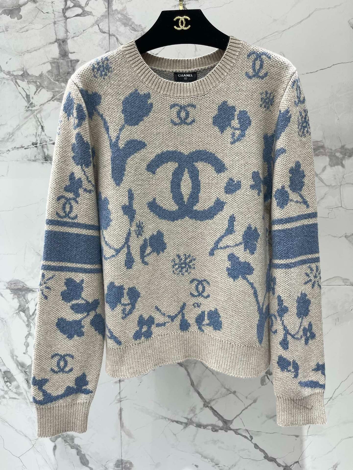 CHANEL 25S CREW NECK SWEATER 462
