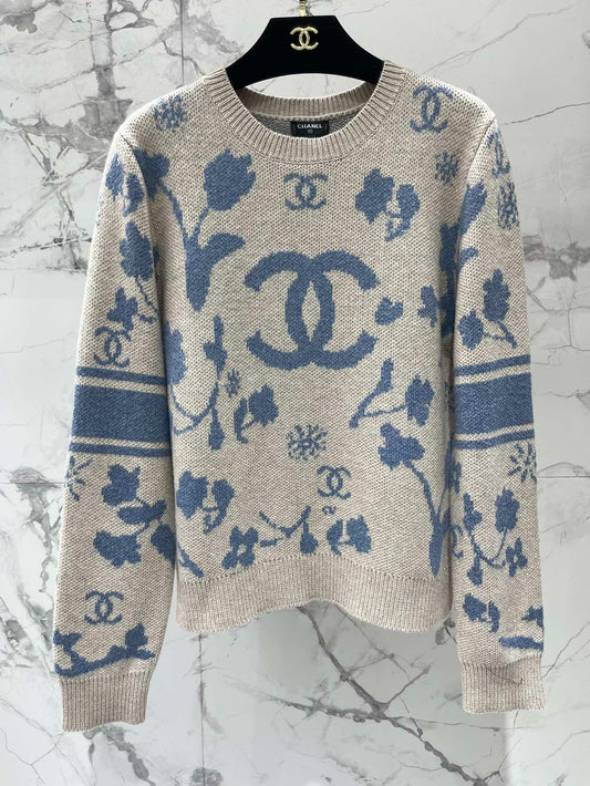 CHANEL 25S CREW NECK SWEATER 462