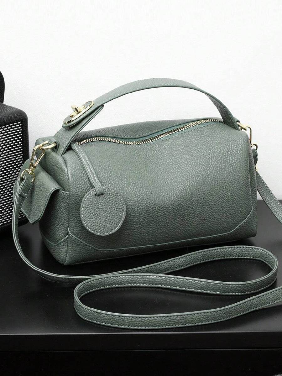 Angelina Soft Leather Pillow-shaped Bag
