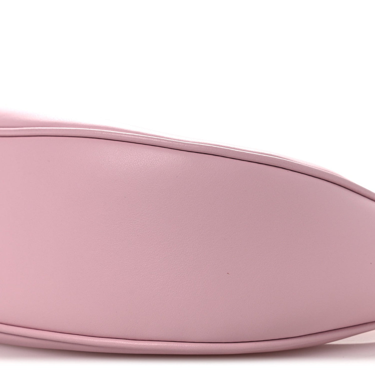 Smooth Calfskin Medium Strap Ava Triomphe Shoulder Pastel Pink