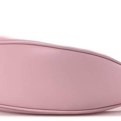 Smooth Calfskin Medium Strap Ava Triomphe Shoulder Pastel Pink