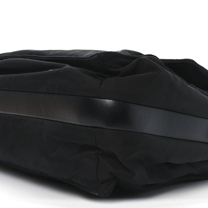 Re-Nylon Padded Large Traveller Black