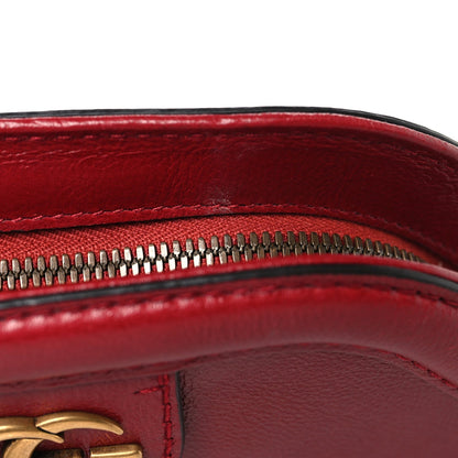 Piuma Lux Calfskin Small Re(Belle) Crossbody Bag Romantic Cerise