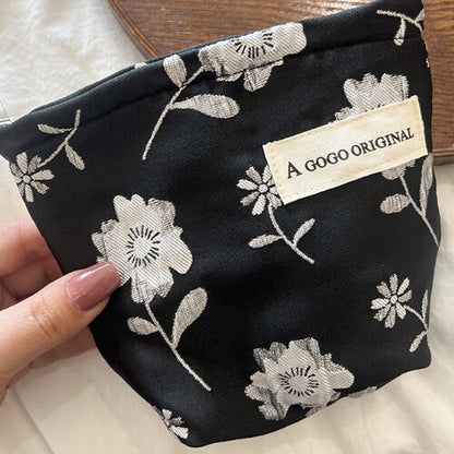 Sweet Floral Print Mini Coin Purse Wallets