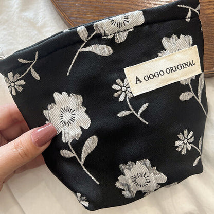 Sweet Floral Print Mini Coin Purse Wallets
