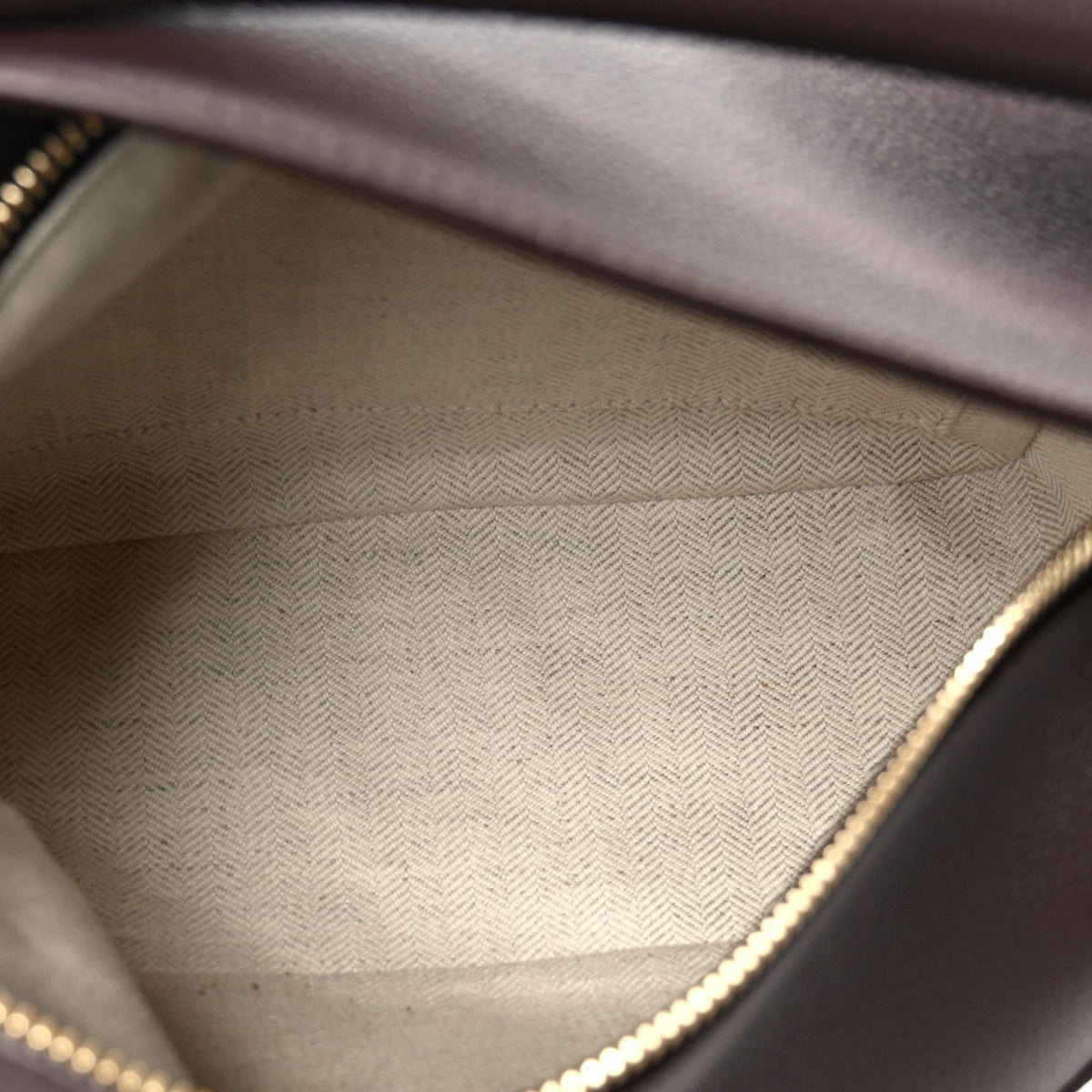 Soft Grained Calfskin Small Puzzle Edge Bag Dark Chestnut