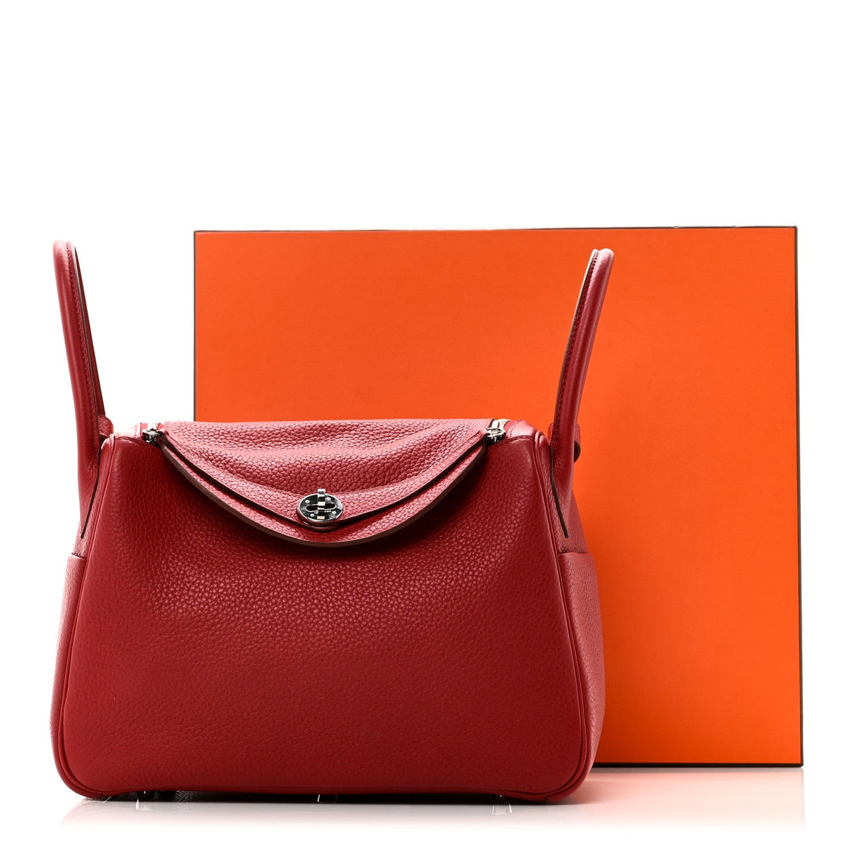 Taurillon Clemence Lindy 30 Rouge Garance