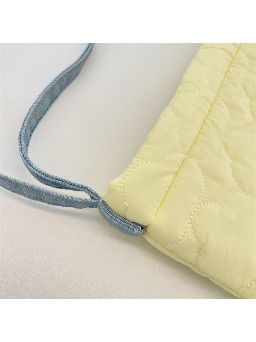 Cosbai - Quilted Plaid Shoulder Crossbody Bag