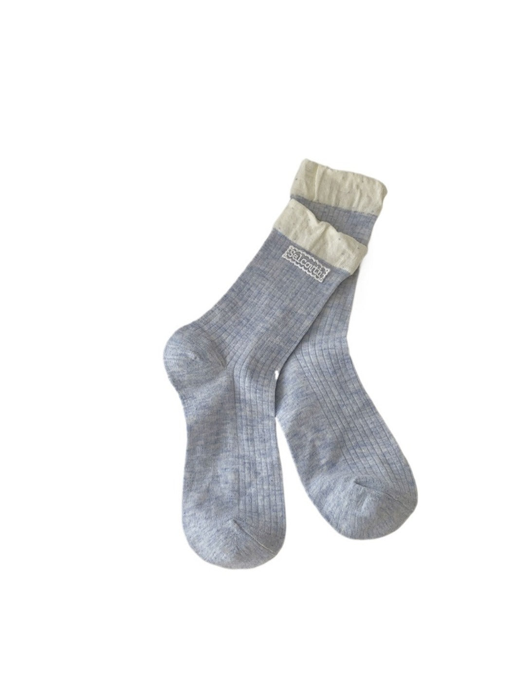 Rufia - Retro Simple Mid-Calf Socks - Sweet &amp; Vintage