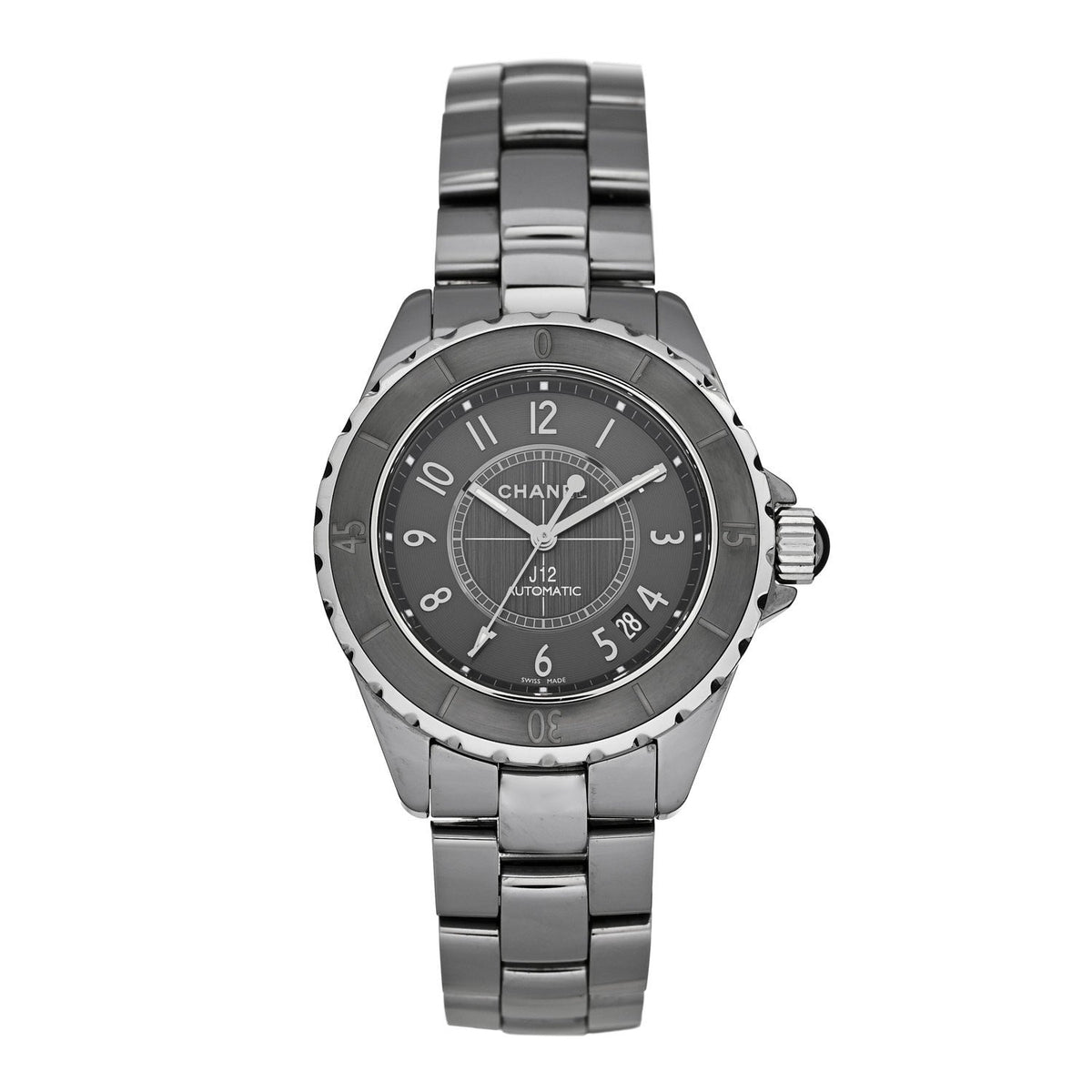 Titanium Ceramic 38mm J12 Chromatic Automatic Watch