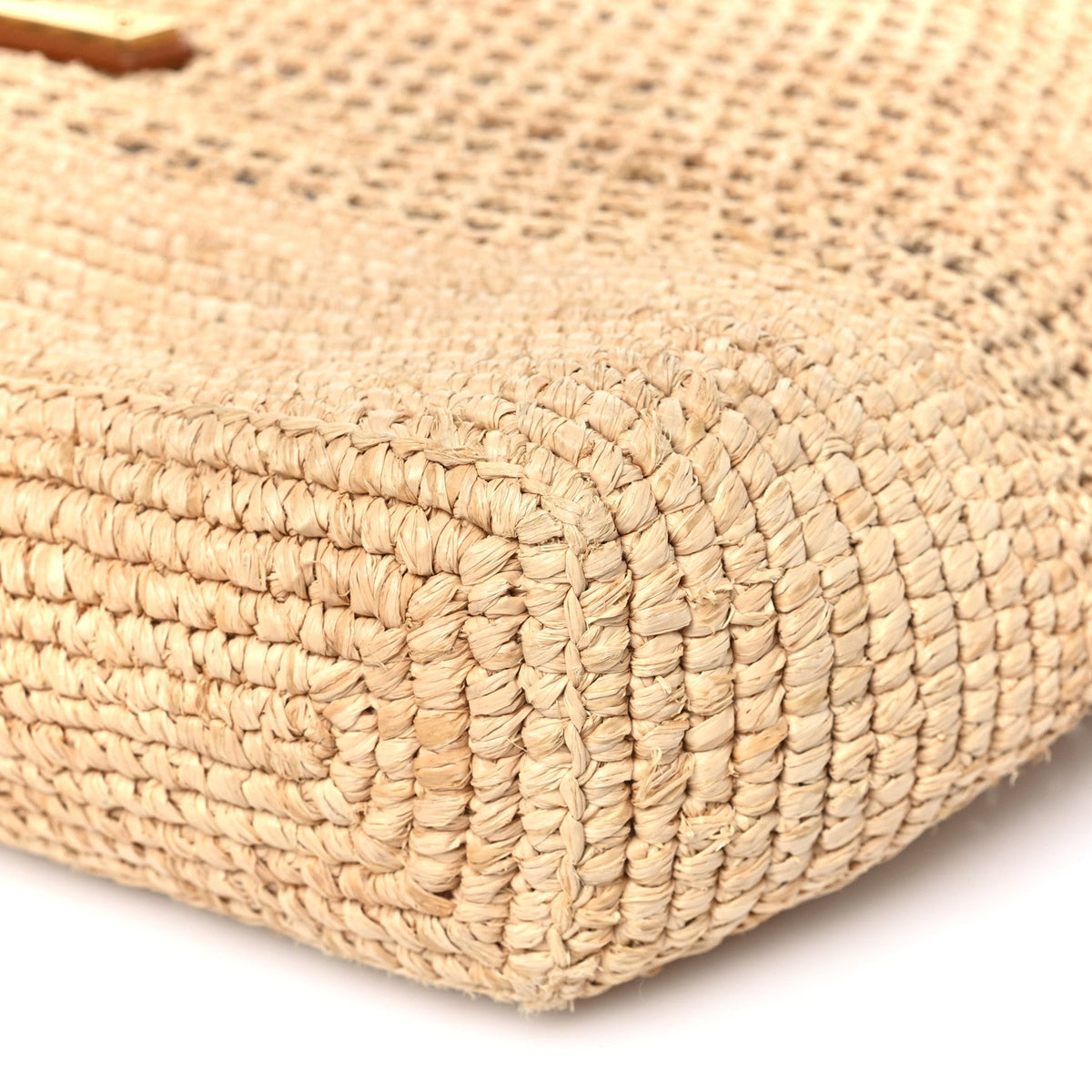 Raffia Icare Shopping Tote Natural