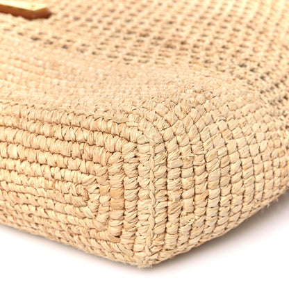 Raffia Icare Shopping Tote Natural