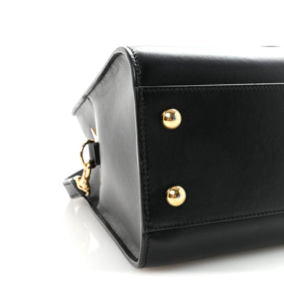 Calfskin Monogram Baby Cabas Black
