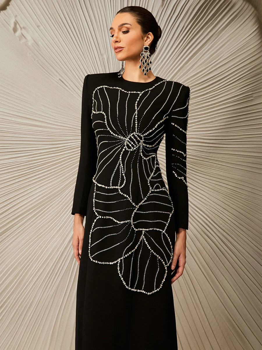 Aurelia Maxi Dress In Black