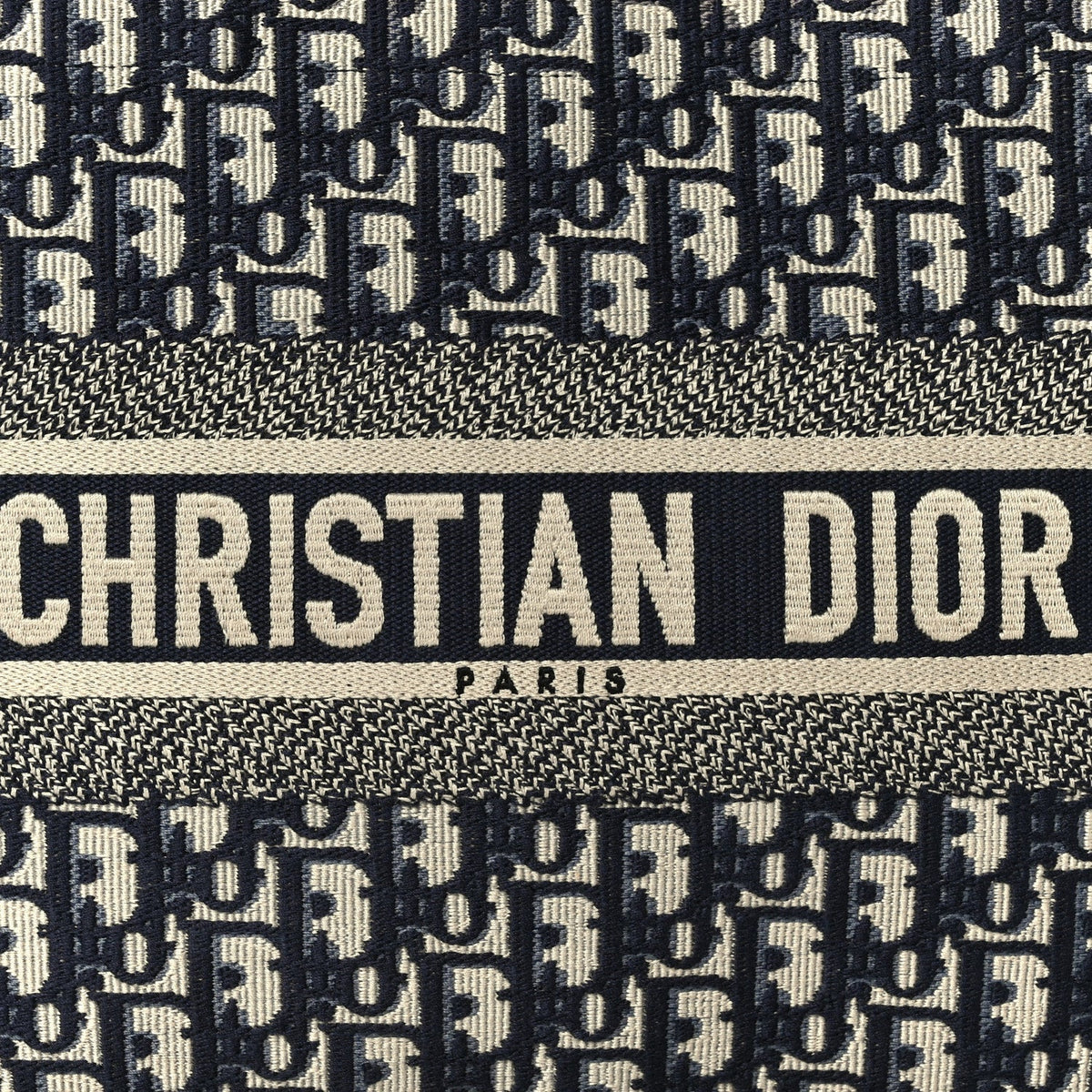 Oblique Medium Book Tote Blue Multicolor